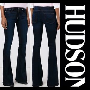 Hudson Mia MidRise Flare Jeans